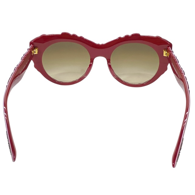 ドルチェ&ガッバーナ ドルガバ D&G DG4267-F 2999/13 53□20 140 3N サングラス アイウェア キャットアイ レッド DOLCE&GABBANA_3