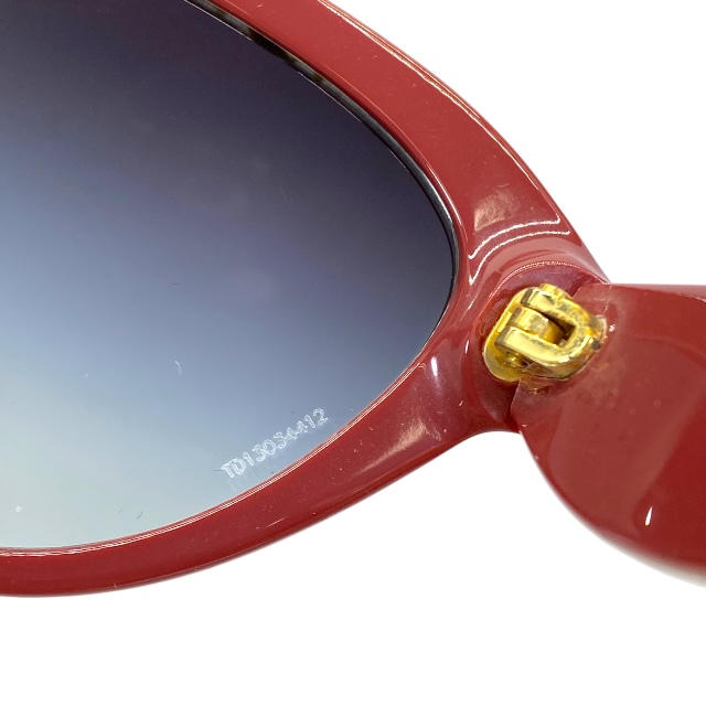 ドルチェ&ガッバーナ ドルガバ D&G DG4199 2748/8G 55□18 135 3N サングラス アイウェア キャットアイ レッド ゴールド DOLCE&GABBANA_7