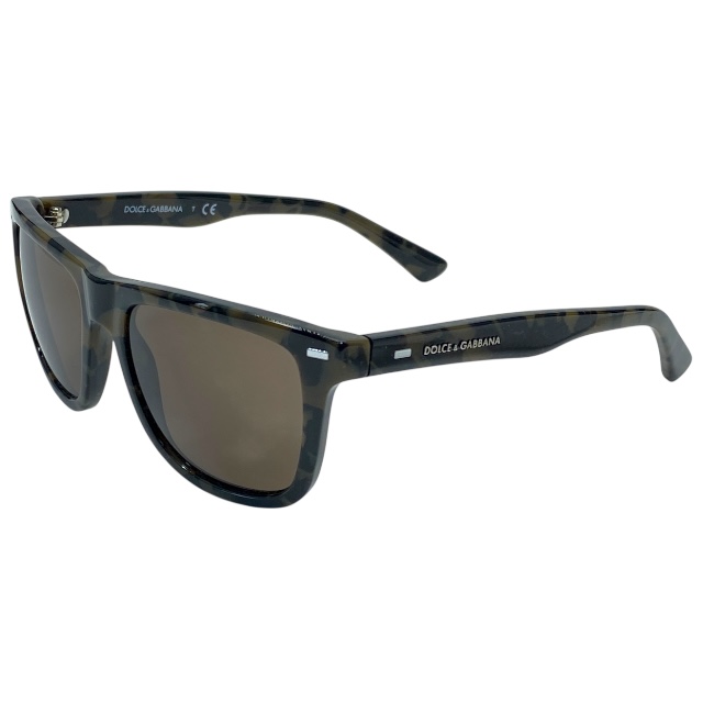ドルチェ&ガッバーナ ドルガバ D&G DG4238 3075/73 47□16 130 3N キッズ サングラス アイウェア スクエアフレーム ブラウン DOLCE&GABBANA