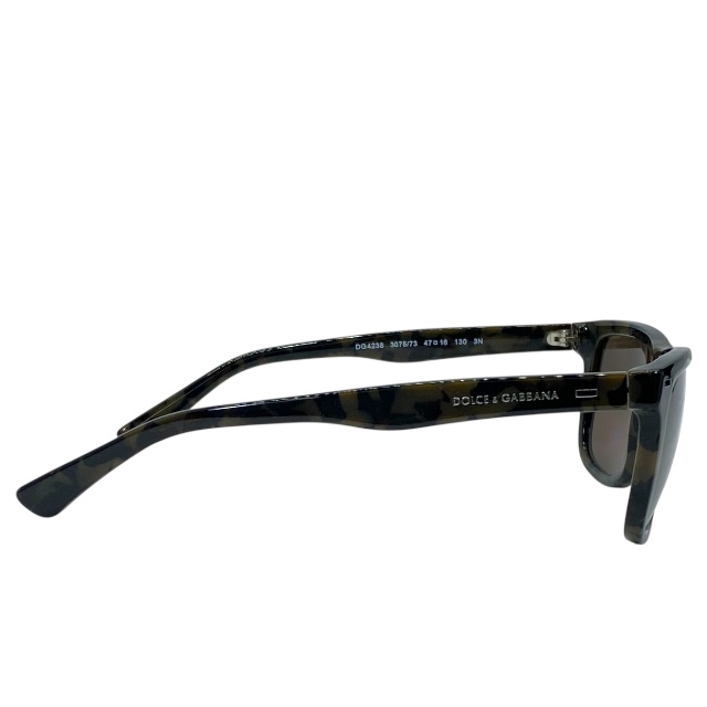 ドルチェ&ガッバーナ ドルガバ D&G DG4238 3075/73 47□16 130 3N キッズ サングラス アイウェア スクエアフレーム ブラウン DOLCE&GABBANA_2