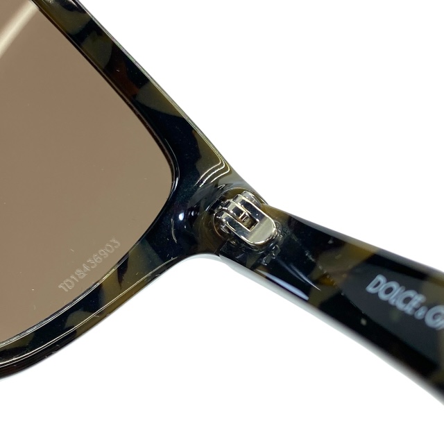 ドルチェ&ガッバーナ ドルガバ D&G DG4238 3075/73 47□16 130 3N キッズ サングラス アイウェア スクエアフレーム ブラウン DOLCE&GABBANA_8