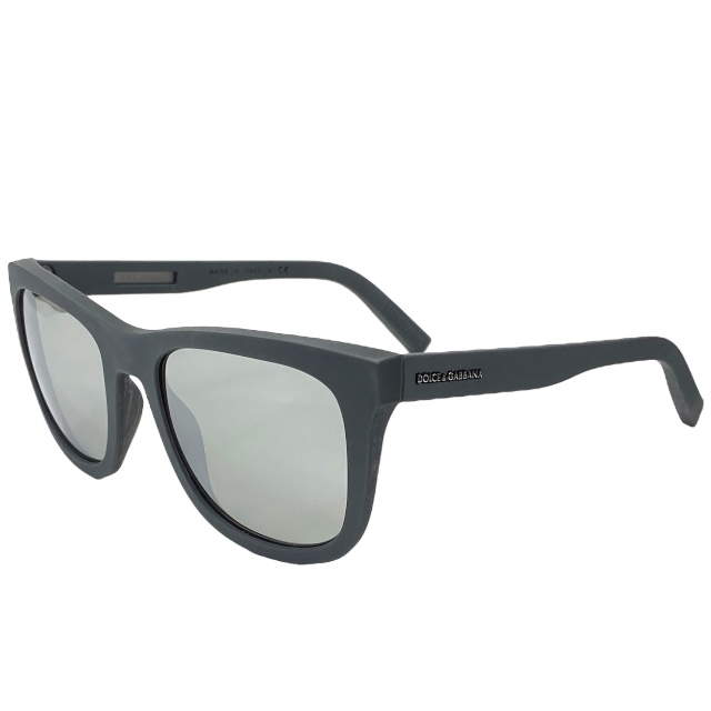 ドルチェ&ガッバーナ ドルガバ D&G DG2145 1267/6G 53□20 145 3N サングラス アイウェア カラーレンズ マット グレー DOLCE&GABBANA