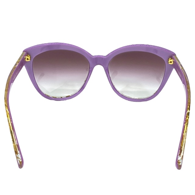ドルチェ&ガッバーナ ドルガバ D&G DG4250 2921/T3 56□17 140 3P サングラス アイウェア キャットアイ パープル グレー DOLCE&GABBANA_3