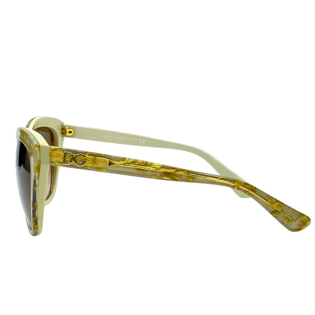 ドルチェ&ガッバーナ ドルガバ D&G DG4250 2747/13 56□17 140 2N サングラス アイウェア スクエアフレーム ベージュ DOLCE&GABBANA_4