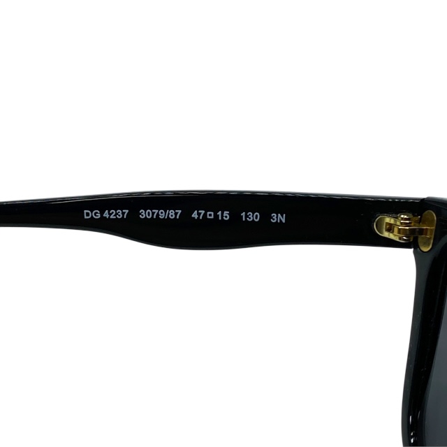 ドルチェ&ガッバーナ ドルガバ キッズ D&G DG4237 3079/87 47□15 130 3N サングラス アイウェア スクエア ブラック DOLCE&GABBANA_6