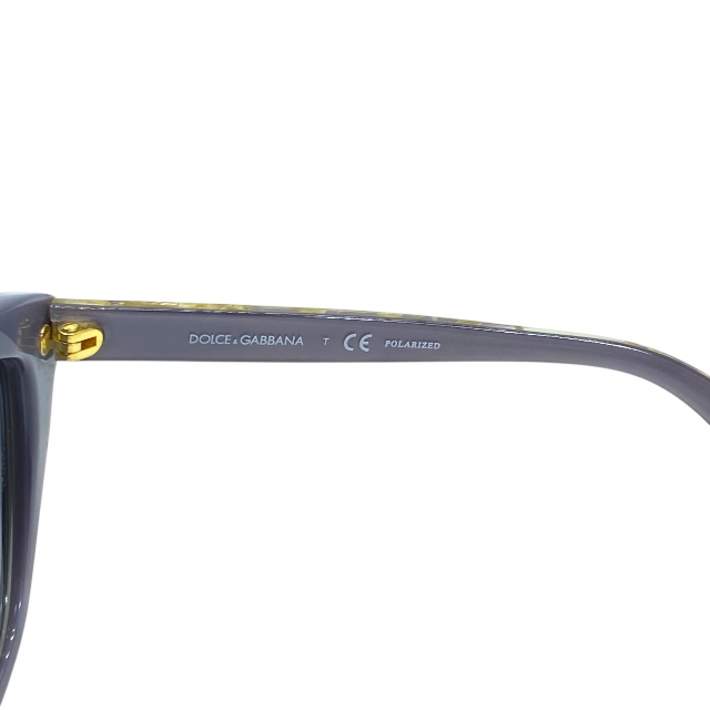 ドルチェ&ガッバーナ ドルガバ D&G DG4250 2921/T3 56□17 140 3P サングラス アイウェア キャットアイ パープル グレー DOLCE&GABBANA_5
