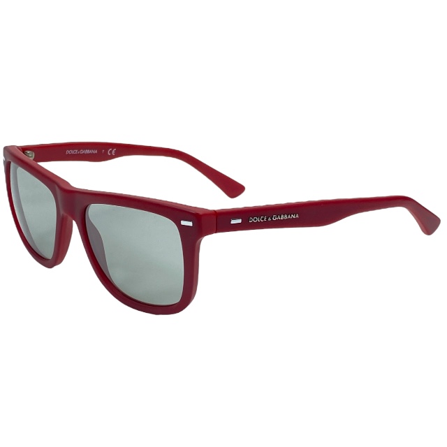 ドルチェ&ガッバーナ ドルガバ D&G DG4238 2909/6G 47□16 130 2N キッズ サングラス アイウェア スクエアフレーム レッド DOLCE&GABBANA