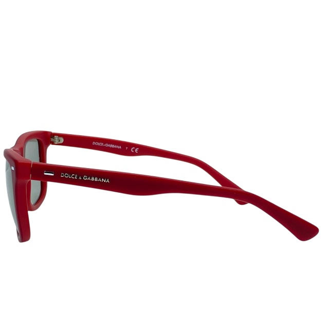 ドルチェ&ガッバーナ ドルガバ D&G DG4238 2909/6G 47□16 130 2N キッズ サングラス アイウェア スクエアフレーム レッド DOLCE&GABBANA_4