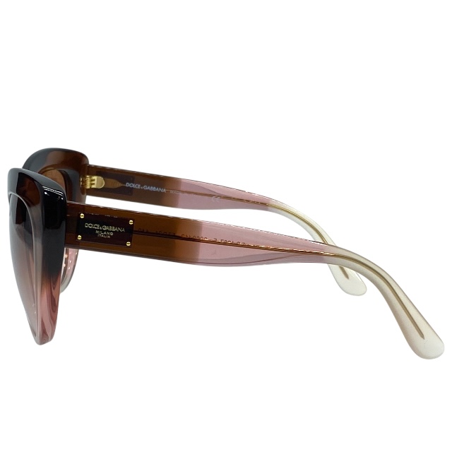 ドルチェ&ガッバーナ ドルガバ D&G DG4287-F 3060/13 53□21 140 2N サングラス アイウェア キャットアイ ボルドー DOLCE&GABBANA_4