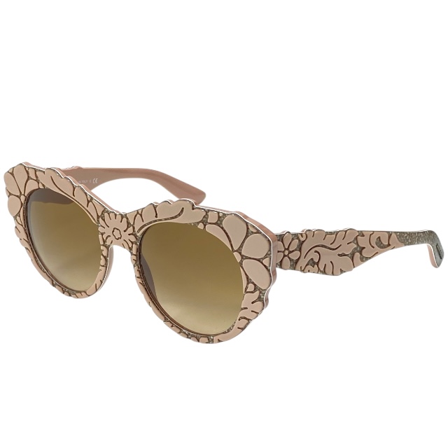 ドルチェアンドガッバーナ ドルガバ D&G DG4267 3001/13 53□20 140 2N サングラス アイウェア キャットアイ ピンク DOLCE&GABBANA