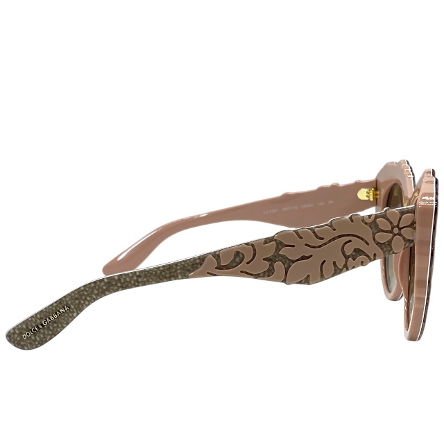 ドルチェアンドガッバーナ ドルガバ D&G DG4267 3001/13 53□20 140 2N サングラス アイウェア キャットアイ ピンク DOLCE&GABBANA_2