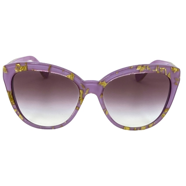 ドルチェ&ガッバーナ ドルガバ D&G DG4250 2919/8H 56□17 140 2N サングラス アイウェア キャットアイ パープル ゴールド DOLCE&GABBANA_1