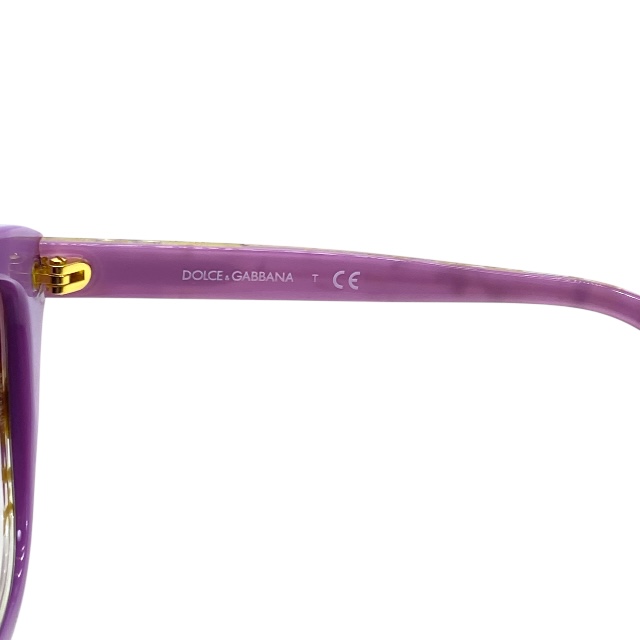 ドルチェ&ガッバーナ ドルガバ D&G DG4250 2919/8H 56□17 140 2N サングラス アイウェア キャットアイ パープル ゴールド DOLCE&GABBANA_5