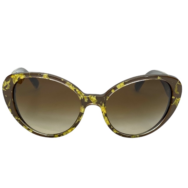 ドルチェ&ガッバーナ ドルガバ D&G DG4198 2746/13 54□18 135 3N サングラス アイウェア キャットアイ ブラウン ゴールド DOLCE&GABBANA_1