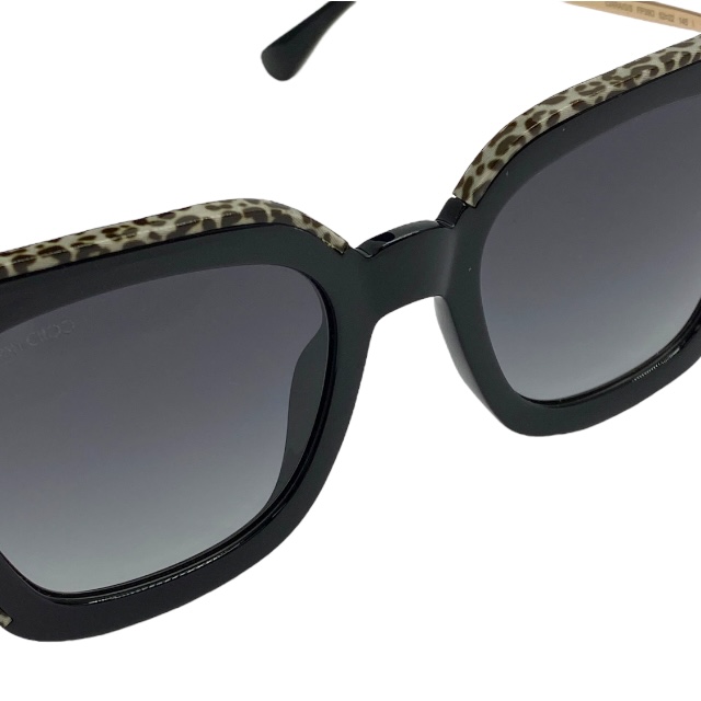 ジミーチュウ CIARA/G/S FP390 145 52□22 サングラス アイウェア キャットアイ レオパード ゴールド ブラック ロゴ JIMMY CHOO_6