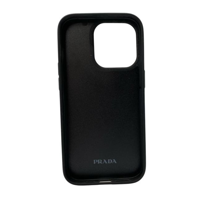 iPhone14pro PRADA ブラック iPhoneケース プラダ iPhone 14 Pro パデッドケース アイフォンケース スマホケース