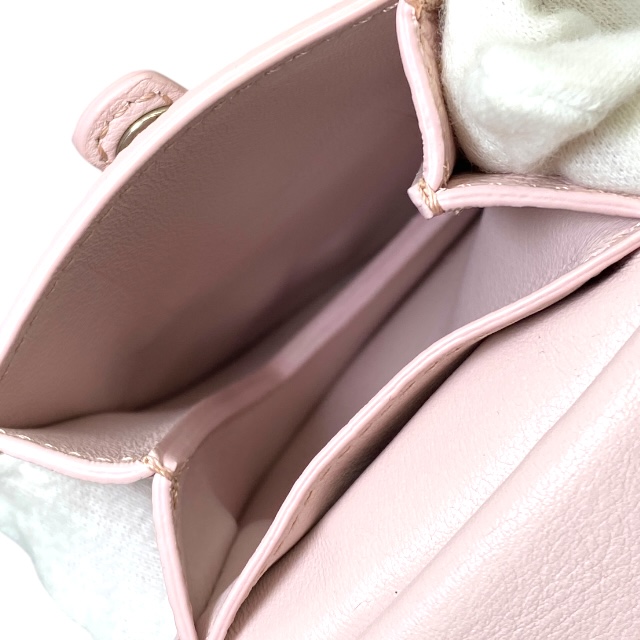 未使用 クリスチャン ディオール サドルバッグ キーリング バッグチャーム Christian Dior_5