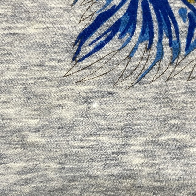エルメス Guepards スカーフ カレ ヒョウ チーター 正方形 110×110cm タグ付き コットン ライトグレー オレンジ ブルー HERMES