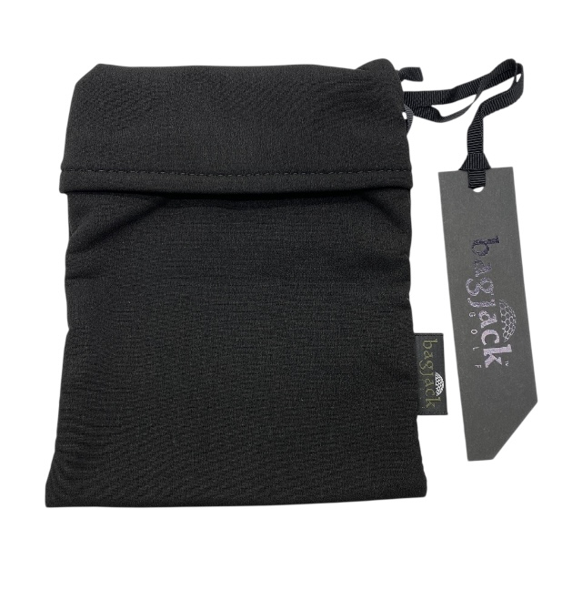 美品 バッグジャック ゴルフ BJGM23SZ028 コーデュラウォレット 三つ折り財布 ナイロン ブラック シルバー bagjack GOLF_8