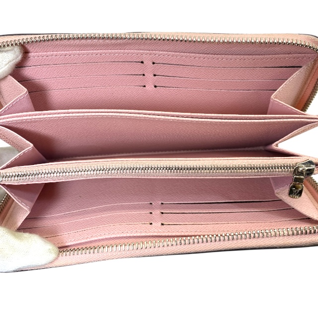 ルイヴィトン M63377 LVストーリーズ エピ ジッピー ウォレット ラウンドファスナー 長財布 レザー ピンク LOUIS VUITTON レディース 女性 メンズ 男性 ユニセックス ギフト プレゼント バッグ カバン 財布 小物 ジュエリー_4