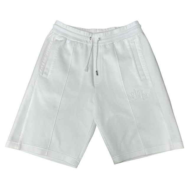 ディオールオム×ショーンステューシー 033J113A0631 ショートパンツ ハーフパンツ ホワイト 20AW Dior HOMME×Shawn Stussy[サイズS] メンズ 希少モデル コラボ限定 ストリート 高級感