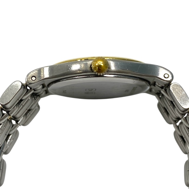 稼働品 ロンジン 7443 腕時計 時計 クオーツ アナログ ゴールド シルバー ステンレススチール レディース LONGINES 高級感 上品デザイン 人気モデル_1