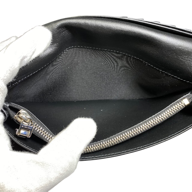 ジバンシー BK6098K18A 001 財布 二つ折り 長財布 ロングウォレット 4G ロゴ メタルプレート レザー ブラック GIVENCHY メンズ向け洗練フォルム 正規品の上質ウォレット_7