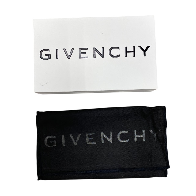 ジバンシー BK6098K18A 001 財布 二つ折り 長財布 ロングウォレット 4G ロゴ メタルプレート レザー ブラック GIVENCHY メンズ向け洗練フォルム 正規品の上質ウォレット_9