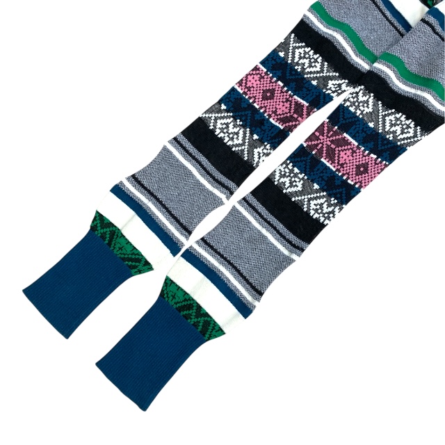 サカイ 22-05996 22SS RugJacquardKnitDress ラグジャカードニット ミディ ドレス ワンピース マルチカラー [サイズ1] sacai レディース 人気 定番 高級感 華やか 個性_5