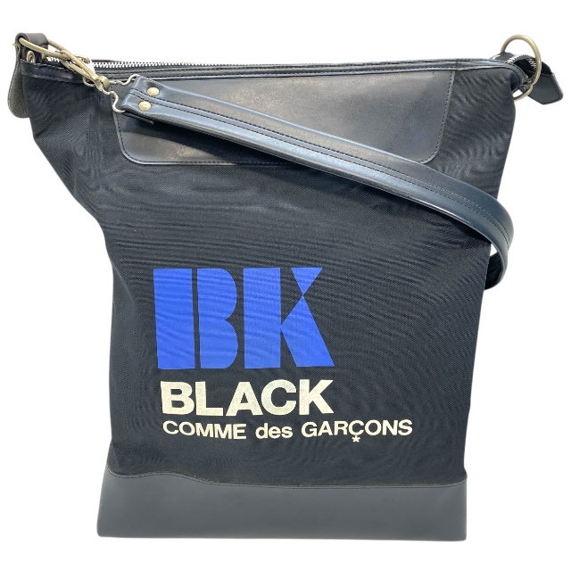 ブラックコムデギャルソン 1n-k201 ショルダーバッグ ロゴ ポリエステル ブラック BLACK COMME des GARCONS ユニセックス 人気 定番 モード シンプル 高級感
