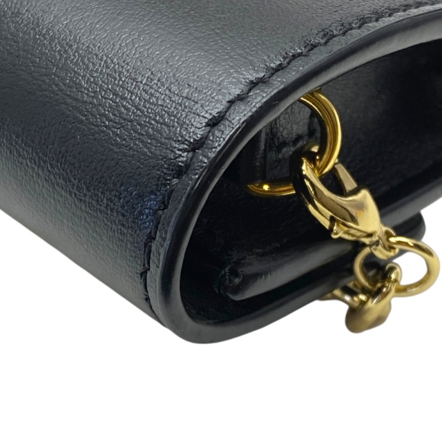 ルイヴィトン M00829 ビジュー サック イヤホンホルダー LV リンク イヤホンケース ブラック ゴールド チェーン LOUIS VUITTON ユニセックス 人気 定番 高級感 上品 モード_3