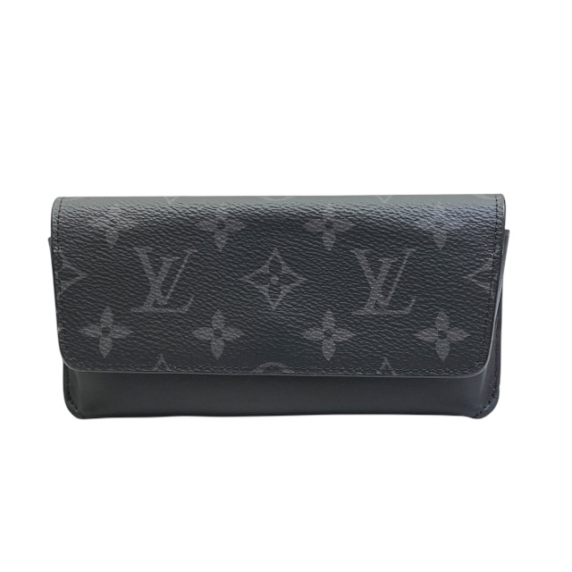 ルイヴィトン SP1169 メガネケース モノグラムエクリプス エテュイ リュネット ウディ ブラック LOUIS VUITTON メンズ 人気 定番 上品 高級感 モード