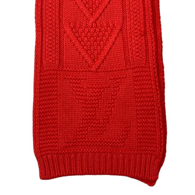 ルイヴィトン エシャルプ・トゥイスト コライユ ロゴ マフラー ストール ウール 赤 レッド M73908 LOUIS VUITTON レディース 人気 定番 上品 高級感 エレガント_2