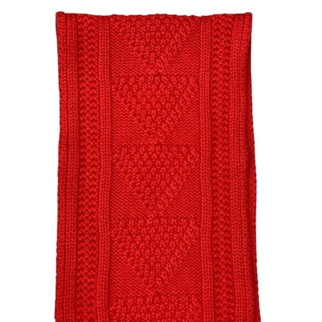 ルイヴィトン エシャルプ・トゥイスト コライユ ロゴ マフラー ストール ウール 赤 レッド M73908 LOUIS VUITTON レディース 人気 定番 上品 高級感 エレガント_6
