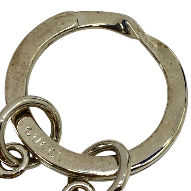 グッチ キーリング キーホルダー Gロゴ 鍵モチーフ シルバー メタル 296551 GUCCI ユニセックス 人気 定番 高級感 モード 上品_2
