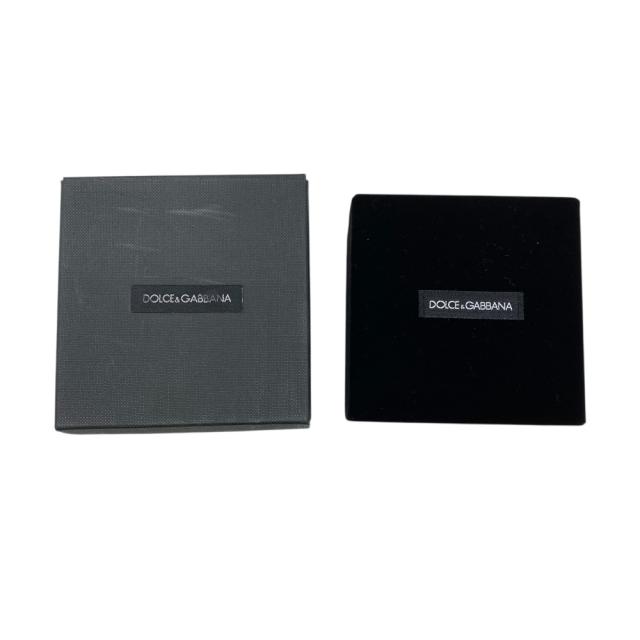 ドルチェ&ガッバーナ ブラックサファイア タイピン ネクタイピン アクセサリー ロゴ メタル シルバー DOLCE&GABBANA 正規品 紳士向け 高級感のある装飾アイテム_7