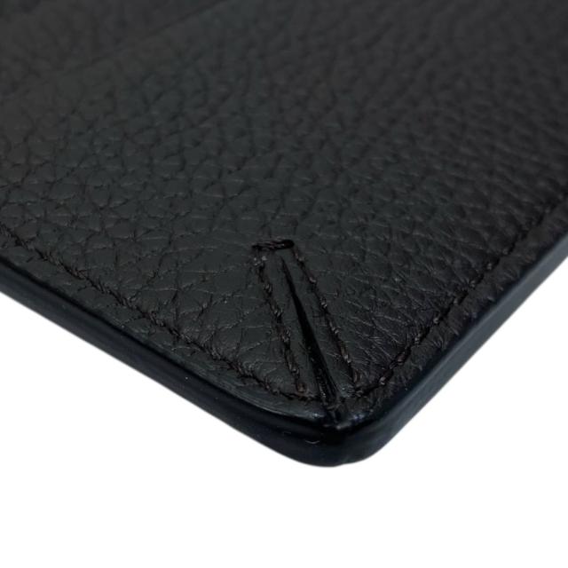 未使用 ジョルジオ アルマーニ レザー ジップ フラグメントケース カードケース コインケース ダークブラウン Y2R547YQA9E GIORGIO ARMANI 正規品 安心品質 洗練 デザイン_2
