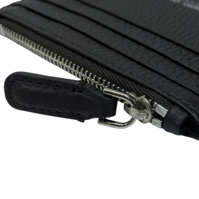 未使用 ジョルジオ アルマーニ レザー ジップ フラグメントケース カードケース コインケース ダークブラウン Y2R547YQA9E GIORGIO ARMANI 正規品 安心品質 洗練 デザイン_4