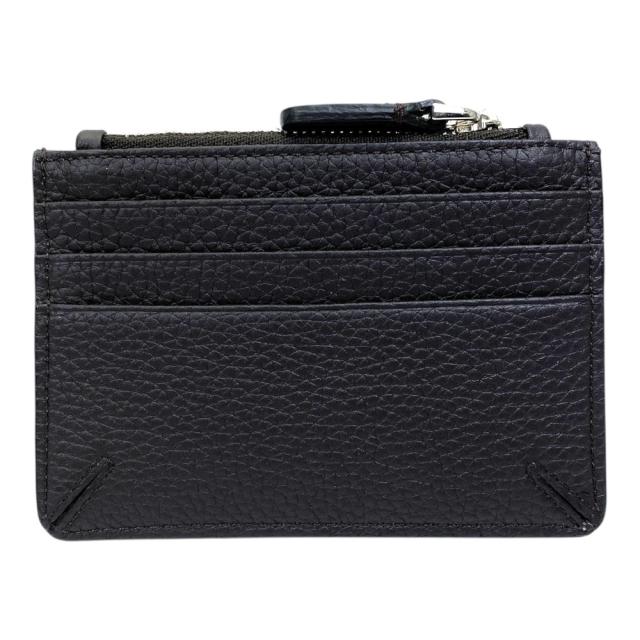 未使用 ジョルジオ アルマーニ レザー ジップ フラグメントケース カードケース コインケース ダークブラウン Y2R547YQA9E GIORGIO ARMANI 正規品 安心品質 洗練 デザイン_1