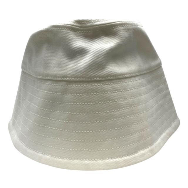 新品 パトゥ バケットハット 帽子 バケットハット バケハ コットン オフホワイト AC0270132 001W PATOU [サイズ S] 上質 洗練 トレンド 軽やか デイリー向き_2
