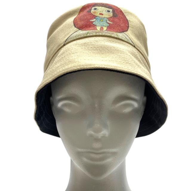 新品 ステラ・マッカートニー×奈良美智 コラボ バケットハット 帽子