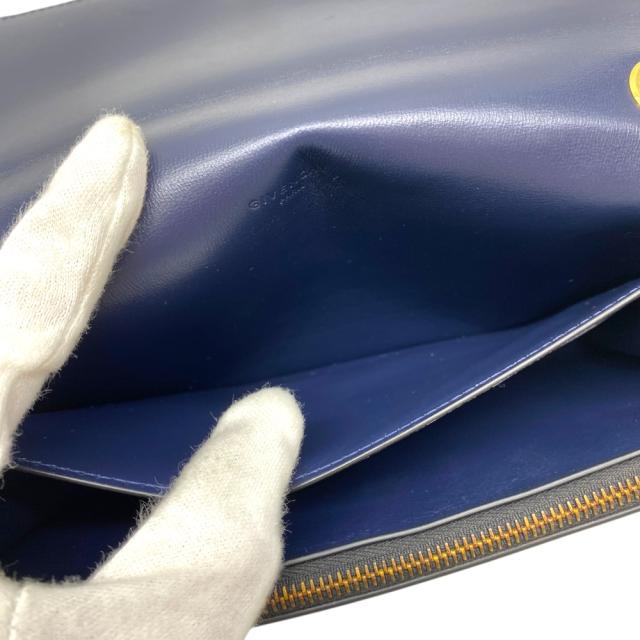 ジバンシィ ストラップ付き チェーンウォレット ショルダーバッグ 長財布 ロングウォレット クラッチバッグ ブラック レザー GIVENCHY 洗練 上質 エレガント 実用性_6