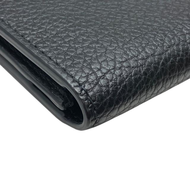 美品 バーバリー カードケース カードホルダー 名刺入れ B-CUT ソフトグレイン レザー ブラック 8083772 BURBERRY ビジネス 上品 洗練 高級感 実用性 ミニマル_3