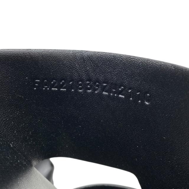 エルメス Hモチーフ ミュール サンダル スリッパ ラット シューズ ブラック レザー FA221839ZH2110 HERMES [サイズ42 約27cm] [サイズ42 約27cm] タウンユース リゾート 洗練 上質感 定番_6