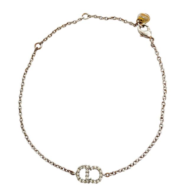 ディオール クレール ディー リュヌ ブレスレット アクセサリー CDロゴ GP ラインストーン シルバー CLAIR D LUNE Christian Dior パーティ フォーマル エレガント 洗練 定番