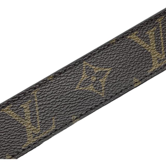 ルイヴィトン ベルト サンチュール モノグラムキャンバス ブラウン ゴールド M0195 LOUIS VUITTON[サイズ80/32］ 上品 洗練 定番 高級感 実用性 汎用性_2