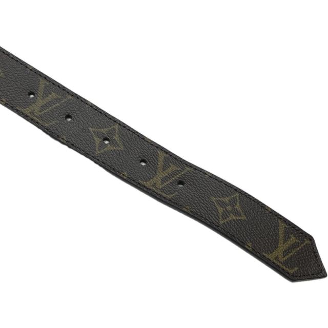 ルイヴィトン ベルト サンチュール モノグラムキャンバス ブラウン ゴールド M0195 LOUIS VUITTON[サイズ80/32］ 上品 洗練 定番 高級感 実用性 汎用性_7
