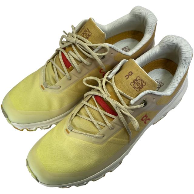 未使用 ロエベ×オン クラウドベンチャー ランニングシューズ ローカット スニーカー シューズ アナグラム ロゴ イエロー系 LOEWE×ON[サイズ44 (約28cm)] 軽量 快適 パフォーマンス スポーツ カジュアル アクティブ 高機能 トレンド 洗練 存在感 33,150円