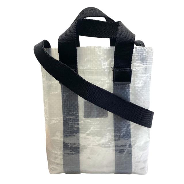 ジバンシィ 2WAY トランスペアレント Gショッパー ミニ トート ショルダーバッグ ブラック クリア ポリエチレン ナイロン GIVENCHY 軽量 実用性 お出かけ カジュアル 洗練 スタイリッシュ 高級感 コンパクト 存在感_1