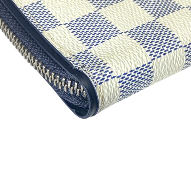 ルイ ヴィトン ダミエ アズール 長財布 コーストライン ジッピー・ウォレット ヴェルティカル N62632 LOUIS VUITTON 洗練 上品 高級感 エレガント ラグジュアリー 収納力 スマート フォーマル ビジネス 日常使い 長期愛用_2